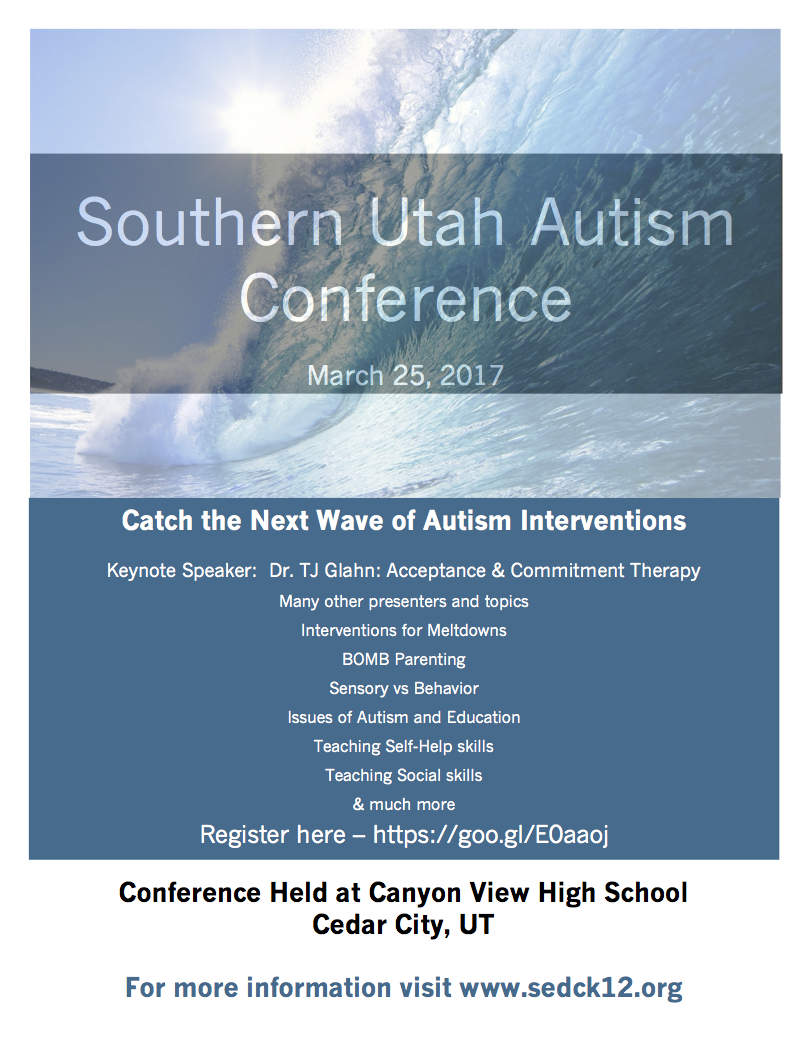 Autism Conference 2017 Flyer PNG