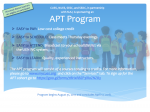 Academic Pathway to Teacher (APT/ARL) Licensure Program for Service Centers