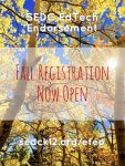 EdTech Endorsement – Fall 2017 Classes