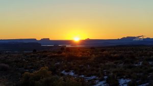 photo of Sunset Near Big Water Utah