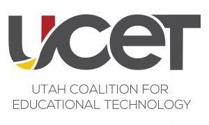 2022 UCET Logo - Utah Coalition for Educational Technology