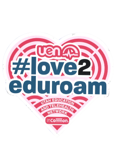 #love2eduroam UEN eduroam logo