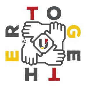 UCET 2023 logo showing 4 interconnected hands.